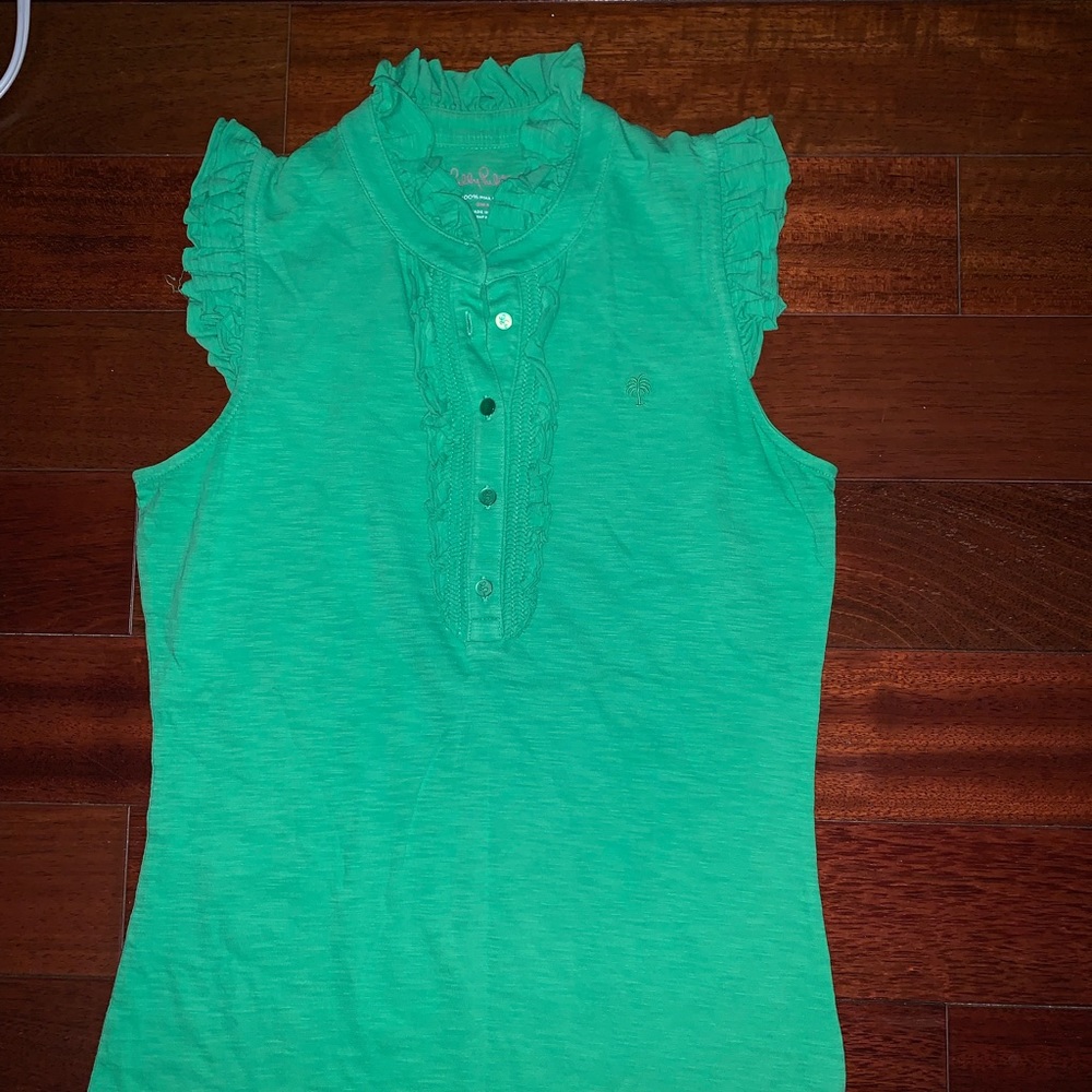 Lilly Pulitzer Green Tank Top